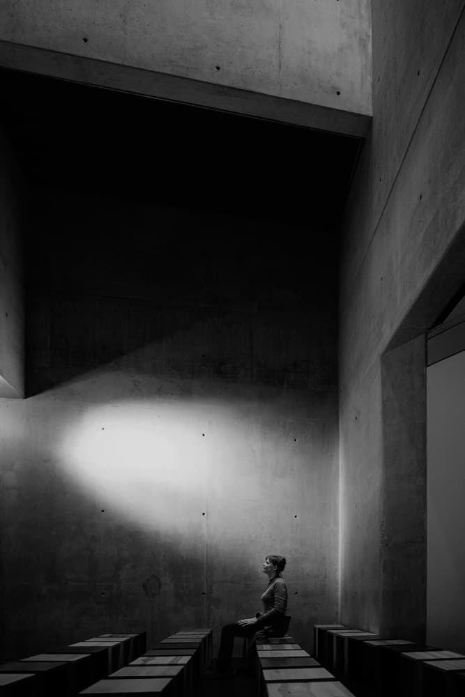 Quiet Contemplation In Concrete by Jure Kravanja — canvas wall art