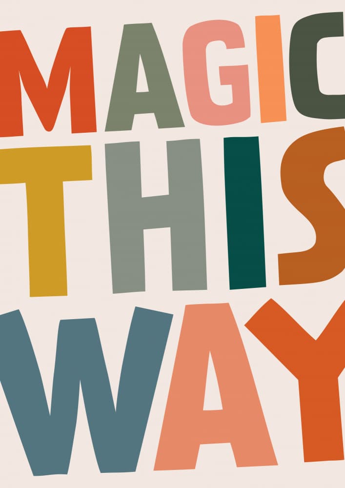 Magic This Way by Frankie Kerr-Dineen — canvas wall art