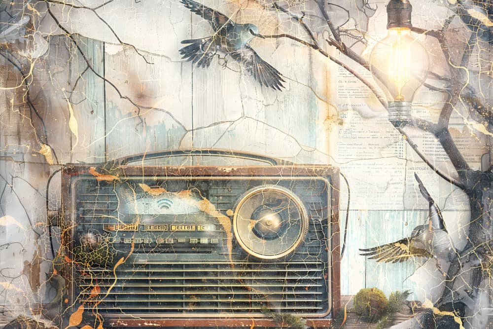 Surreal Fable Abstract Art Illustration Wallart 084 by Rafal Kulik — canvas wall art