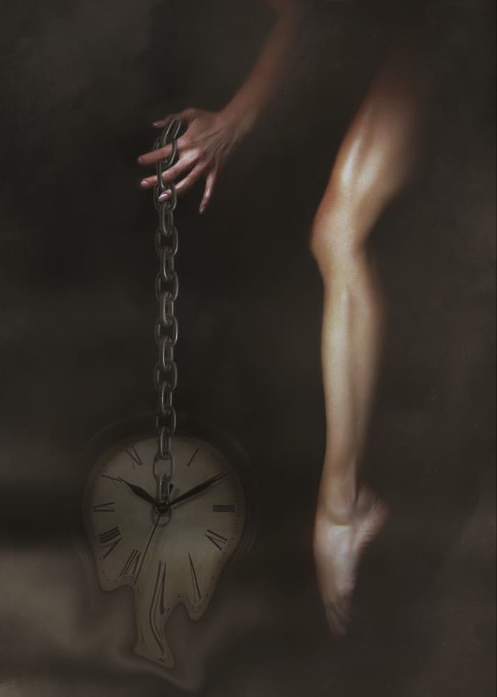 Suspended Melting Time by Adela  Lia Rusu — canvas wall art