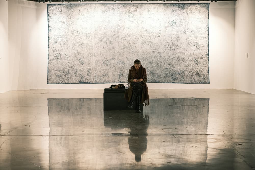 Solitude In Gallery by Ali Ayer — canvas wall art
