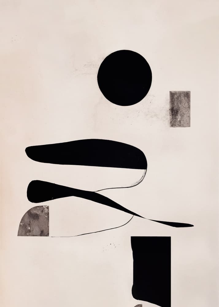 Geometric Harmony by THE MIUUS STUDIO — canvas wall art