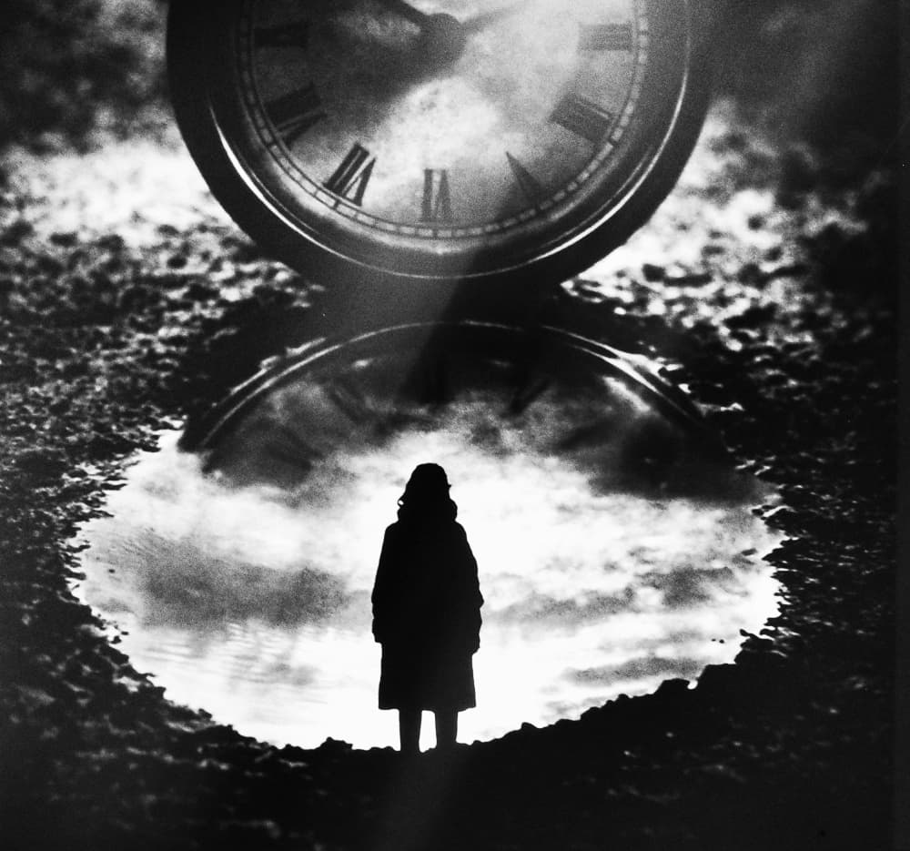 Timeless Reflection Silhouette by Mi Young Choi — canvas wall art