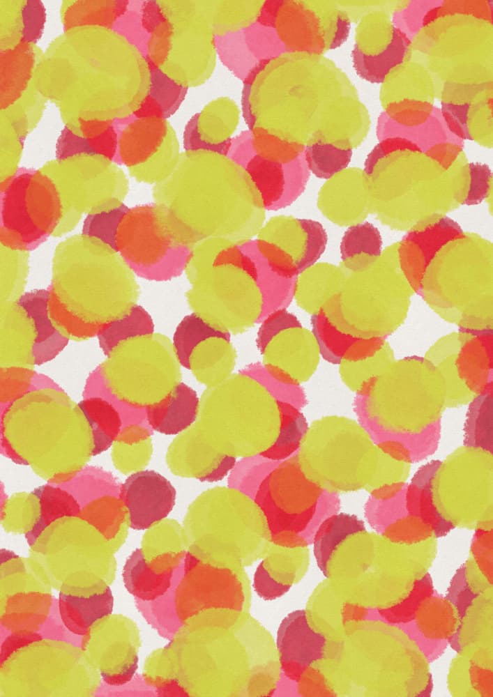 Vibrant Abstract Dots by Nicholas — canvas wall art