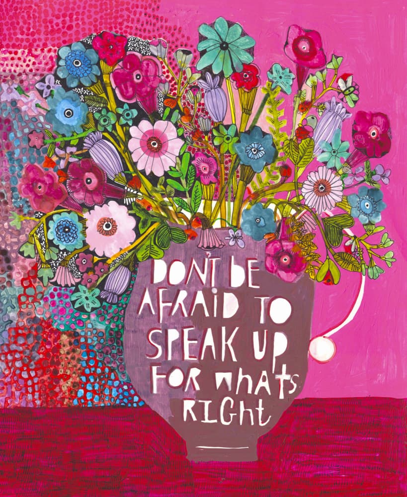 Speak the Truth by Sharon Nullmeyer — canvas wall art