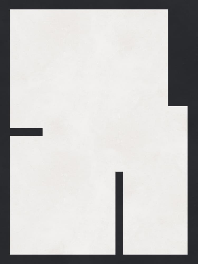 Minimalist Geometric Plan by Vitor Costa — canvas wall art