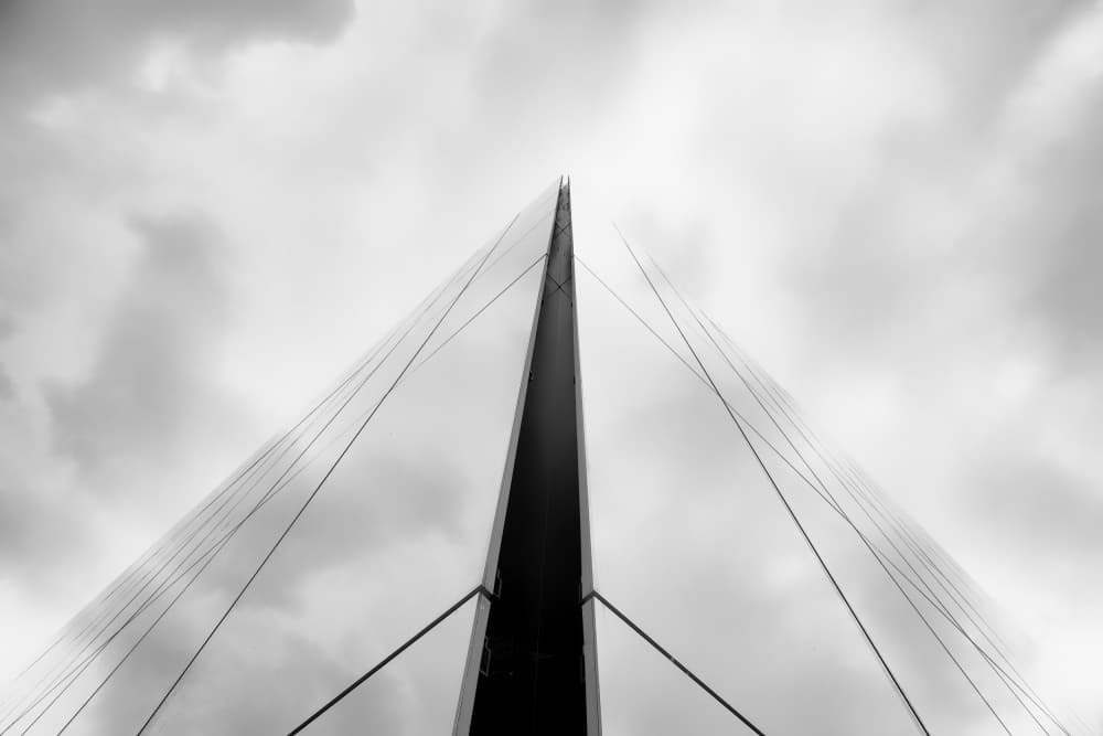 Soaring Modern Skyscraper by Raffi Bashlian — canvas wall art
