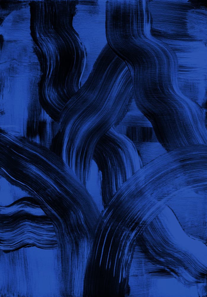 Abstract Brush Strokes 126X by Mareike Böhmer — canvas wall art