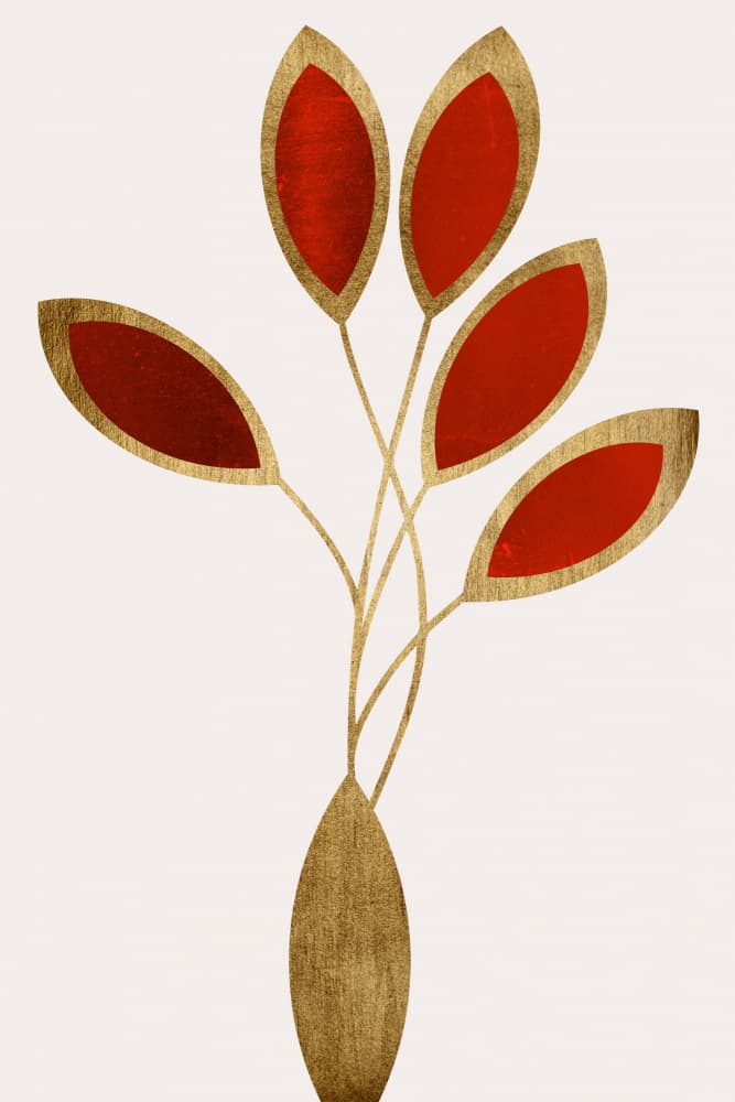 Cinco by Kubistika — canvas wall art