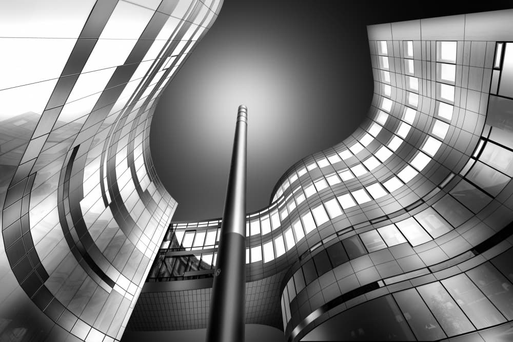 Sleek Urban Curves by jordiegeatorrent — canvas wall art