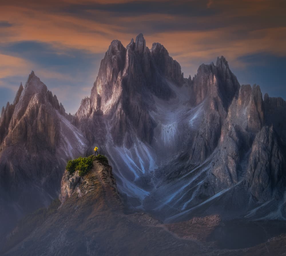 Summit Horizon View by Gu and Hongchao — canvas wall art