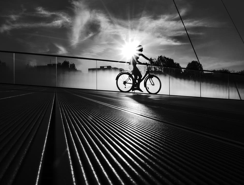 Riding The Sun by Mirela Momanu — canvas wall art