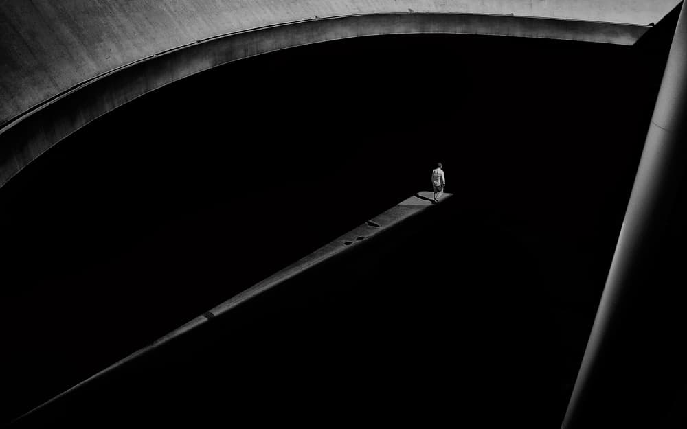 Solitary Path by Antonio Grambone — canvas wall art