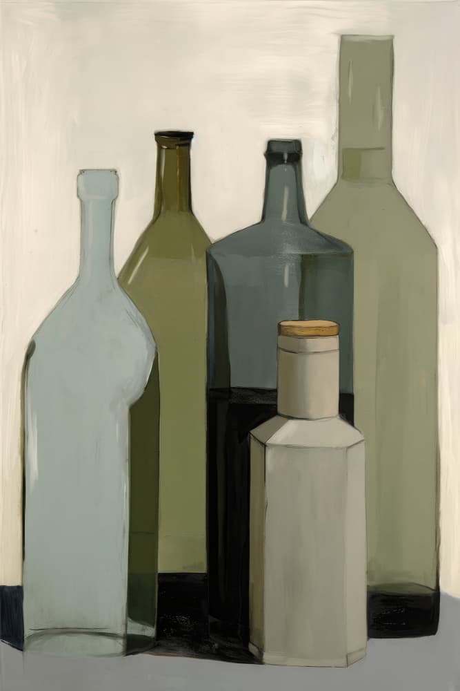 Bottled Stillness by Treechild — canvas wall art