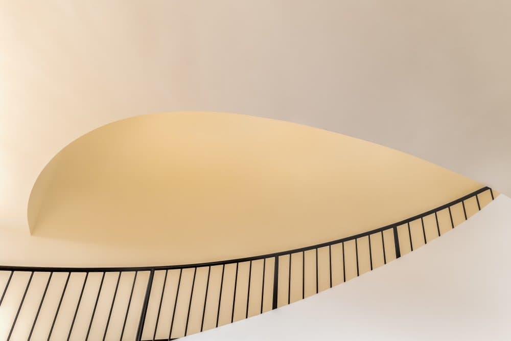 Elegant Spiral Curve by Michael Jurek — canvas wall art