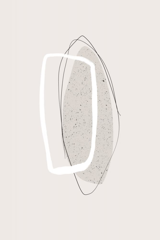 Minimal Harmony by uplusmestudio — canvas wall art