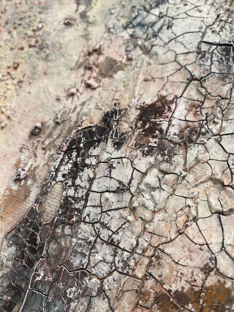 Cracked Earth Texture by Gabriela Aleksandra Szuba — canvas wall art