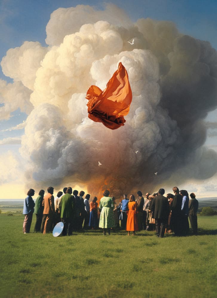 Secret Society by Fran Rodríguez — canvas wall art