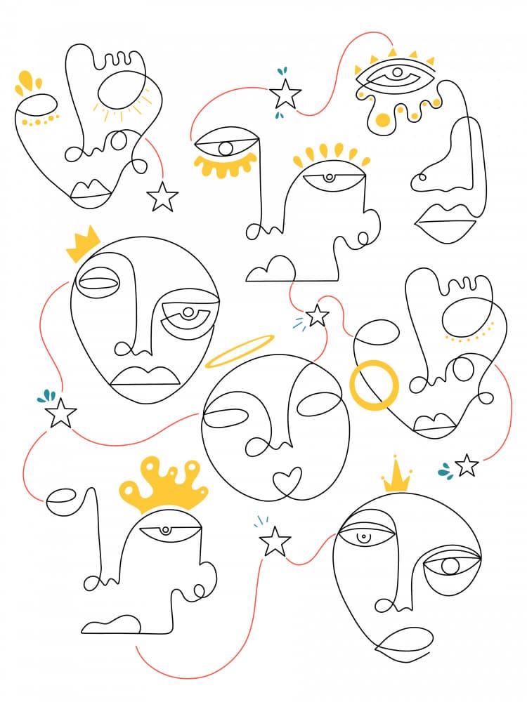 Kingdom by Shatha Al Dafai — canvas wall art
