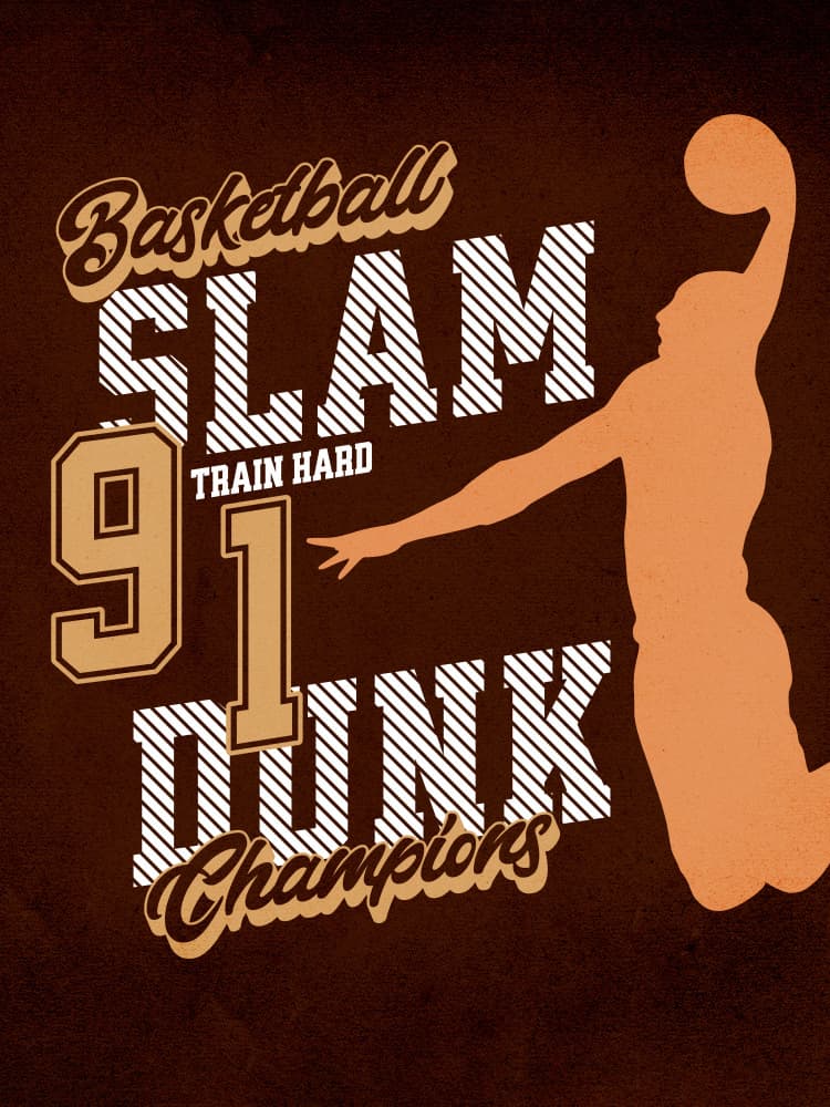 Slam Dunk Champions by Pictufy Studio IV — canvas wall art