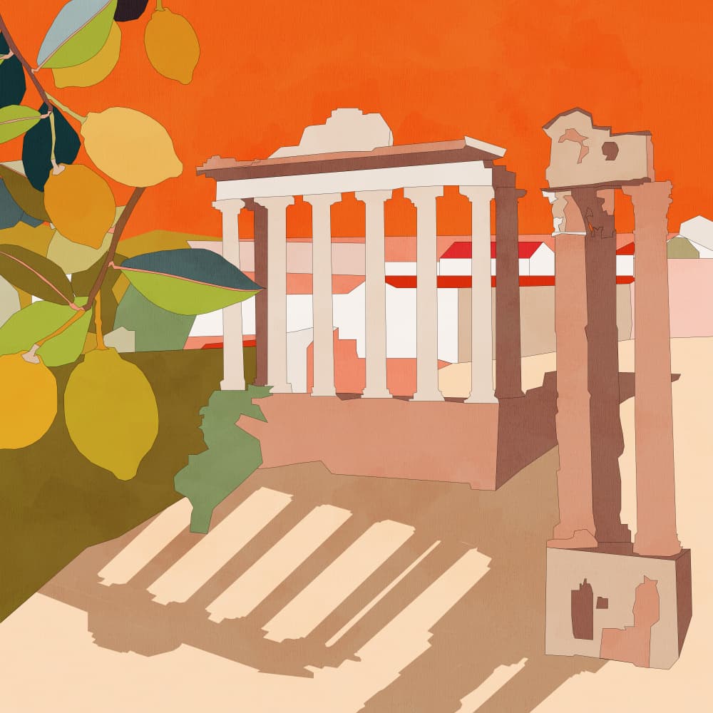 Rom 3 by Ana Rut Bre — canvas wall art