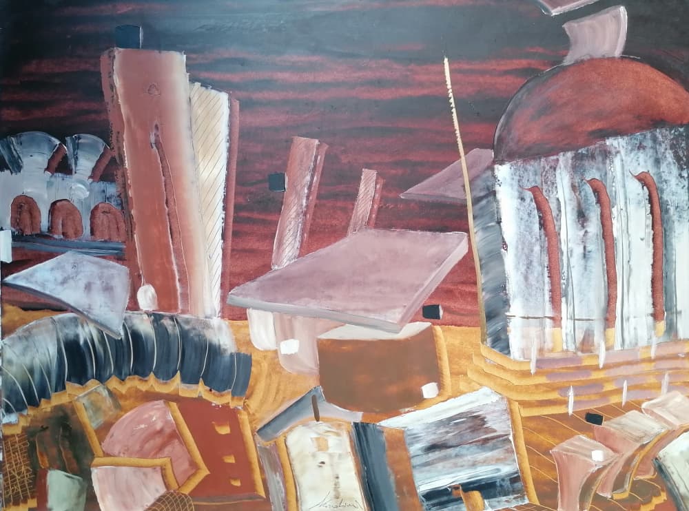 Surreal Urban Architecture by Stefano Mazzolini — canvas wall art