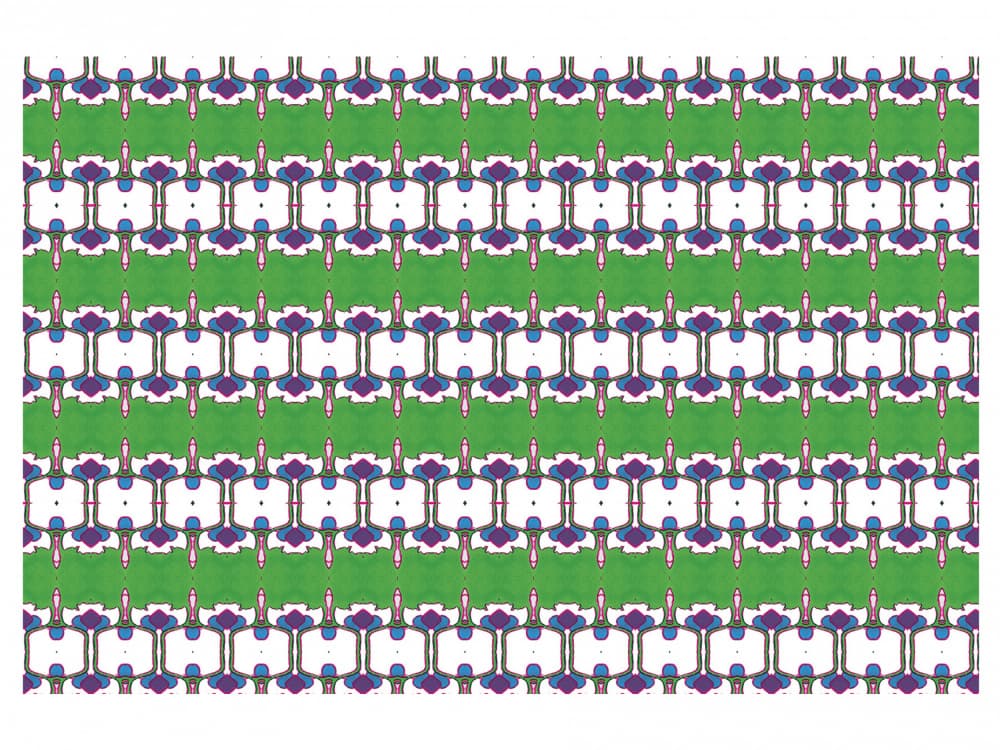 Structured Colorful Pattern by Breanna Megan Studio — canvas wall art
