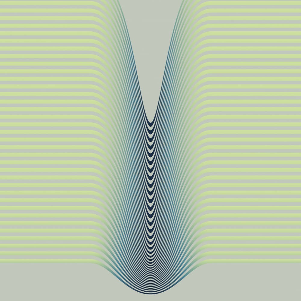 Abstract Flowing Gradient by Angelo Cerantola — canvas wall art