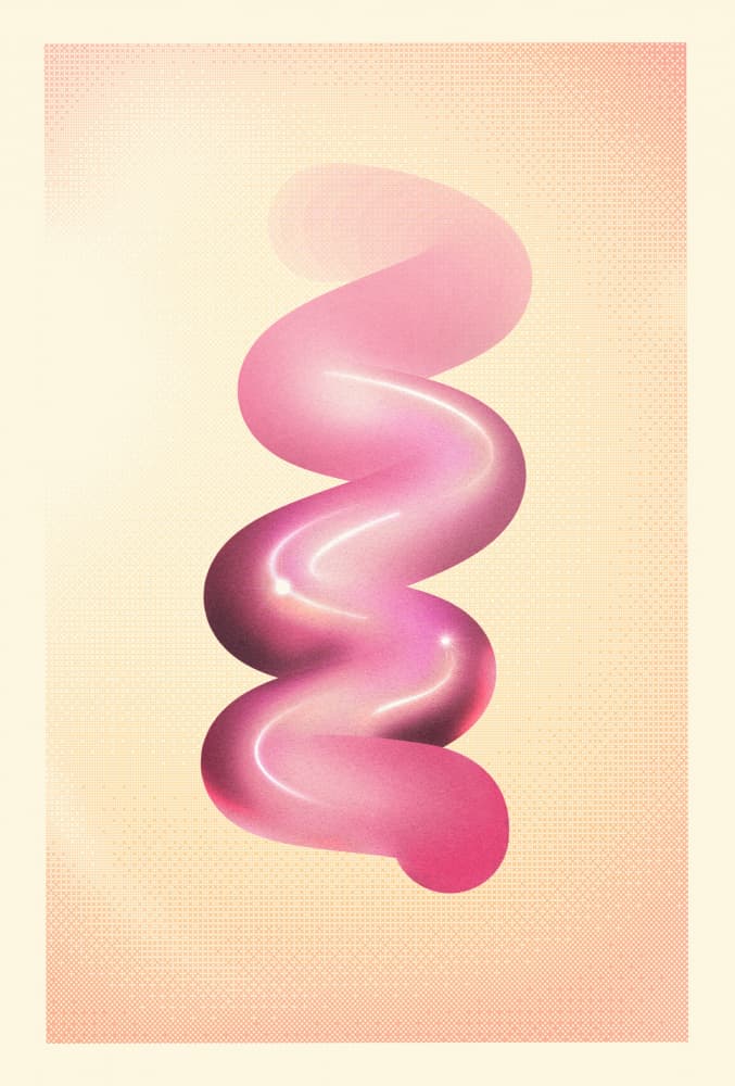 Vibrant Fluid Spiral by The Art Concept — canvas wall art
