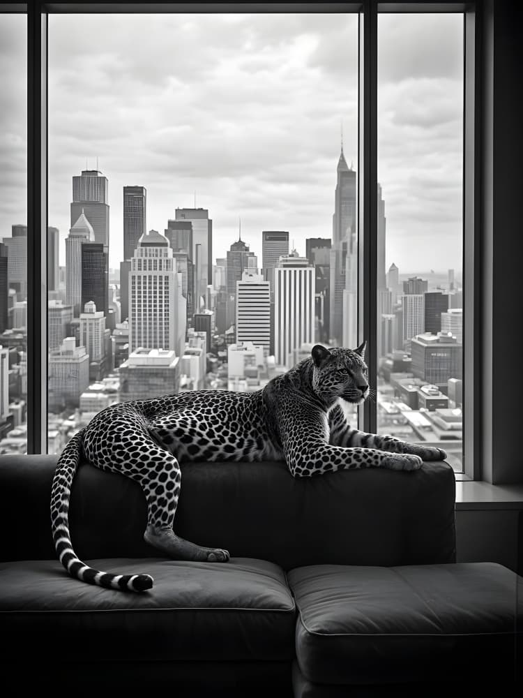 Urban Leopard View