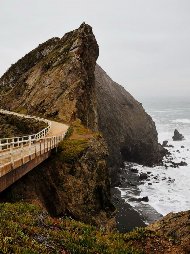 Winding Coastal Road by Del Mundo Imagery — canvas wall art
