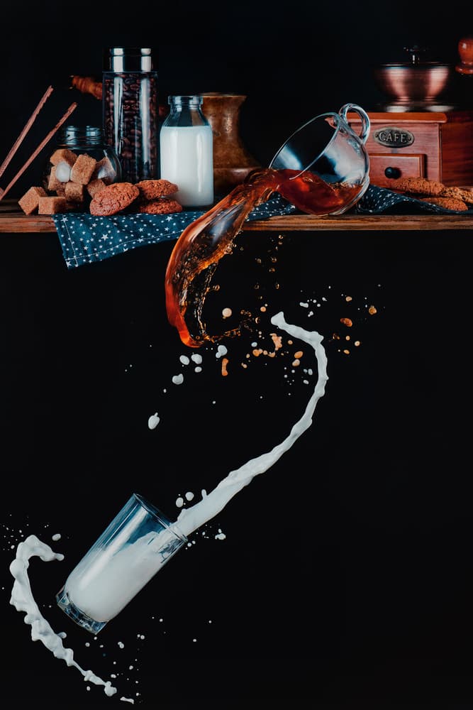 Pouring Coffee Milk by Dina Belenko — canvas wall art