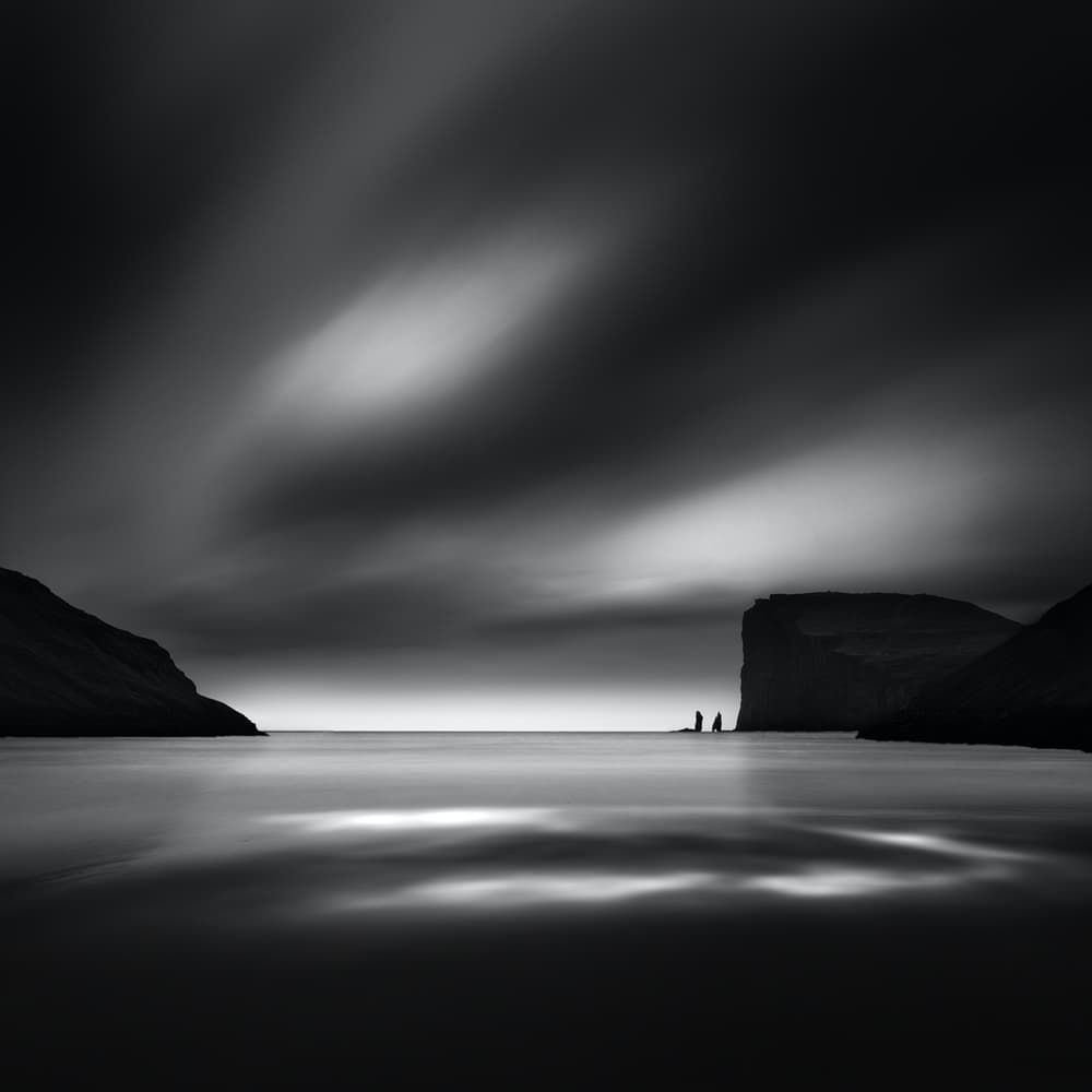 Serene Coastal Landscape by Christoph Hessel — canvas wall art