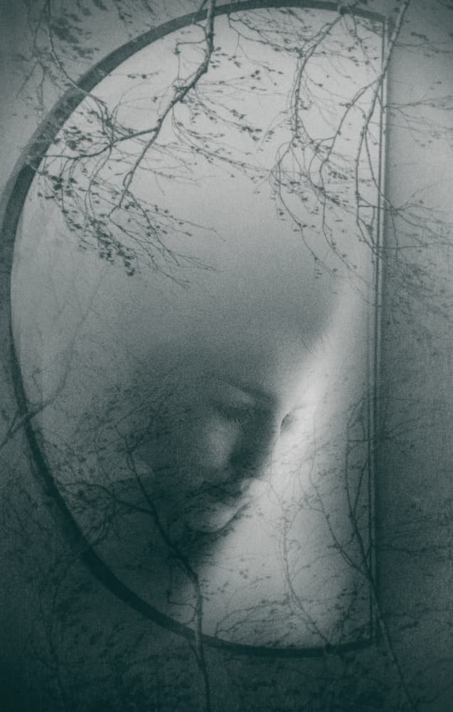 Ethereal Winter Face by Desislava Ignatova — canvas wall art