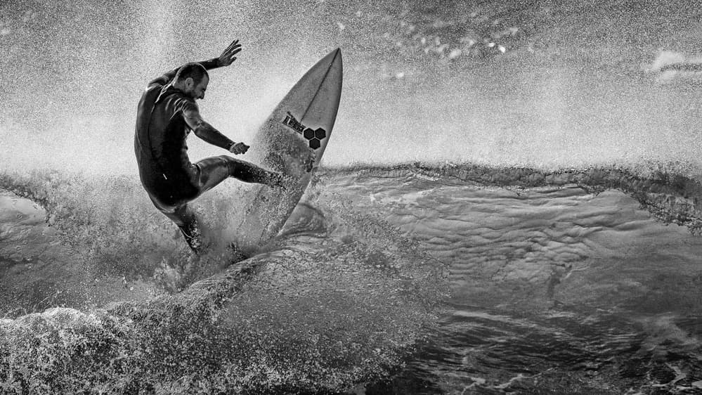 Dynamic Surf Action by Eyal Bussiba — canvas wall art