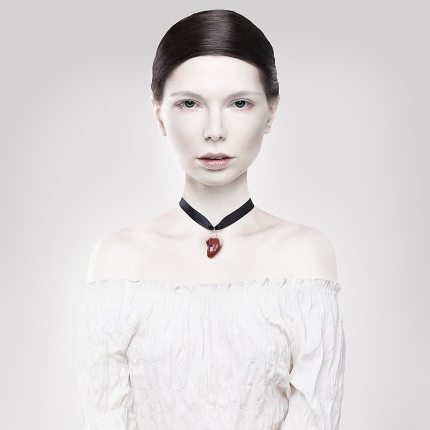 Mysterious Pale Beauty by Vladimir Katiev — canvas wall art