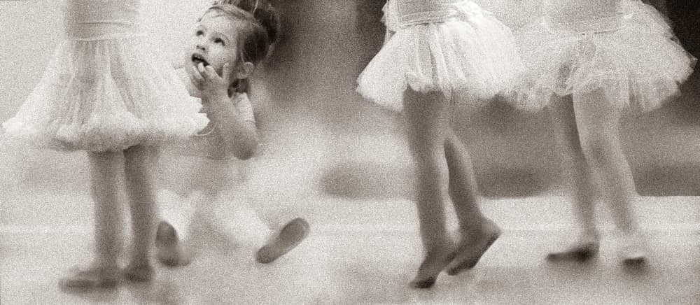 Ballet Dreams Begin by Angelika Vogel — canvas wall art