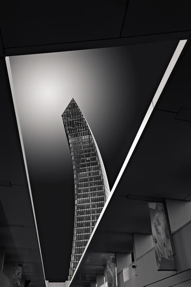 Dramatic Urban Architecture by Roland Weber — canvas wall art