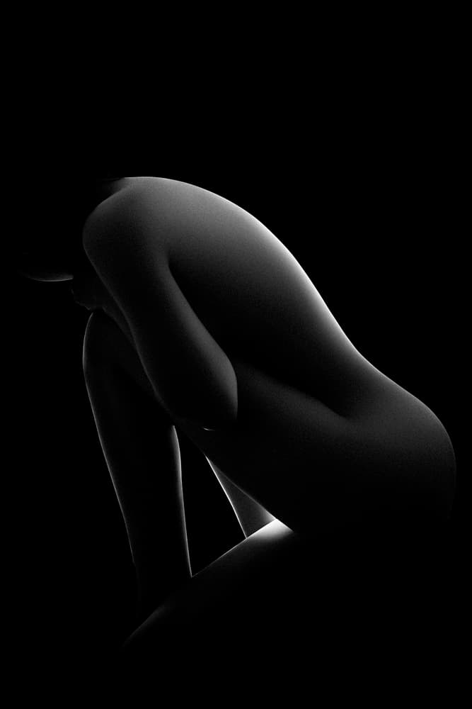 Serene Female Form by Vu Thien Vu — canvas wall art