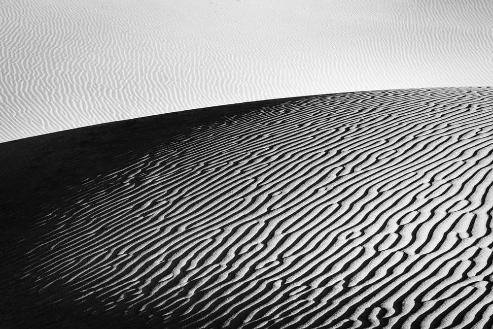 Rippling Desert Shadows by Daniel Gastager — canvas wall art