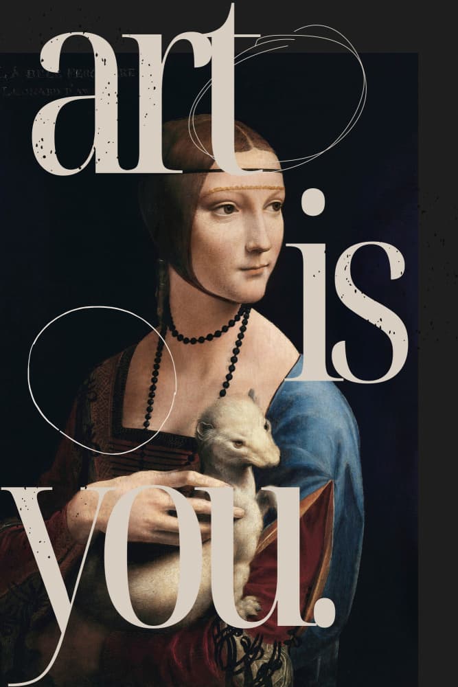 Art Is You Classic Portrait