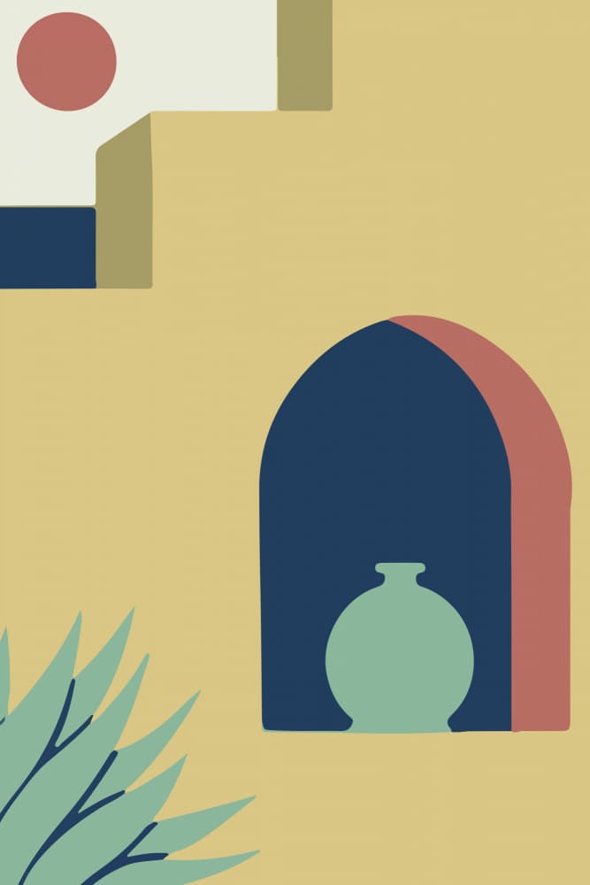 Minimalist Desert Serenity by jay stanley — canvas wall art