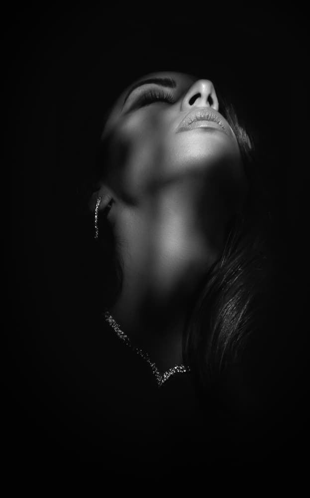 Elegant Diamond Portrait by Toni Fidanza — canvas wall art