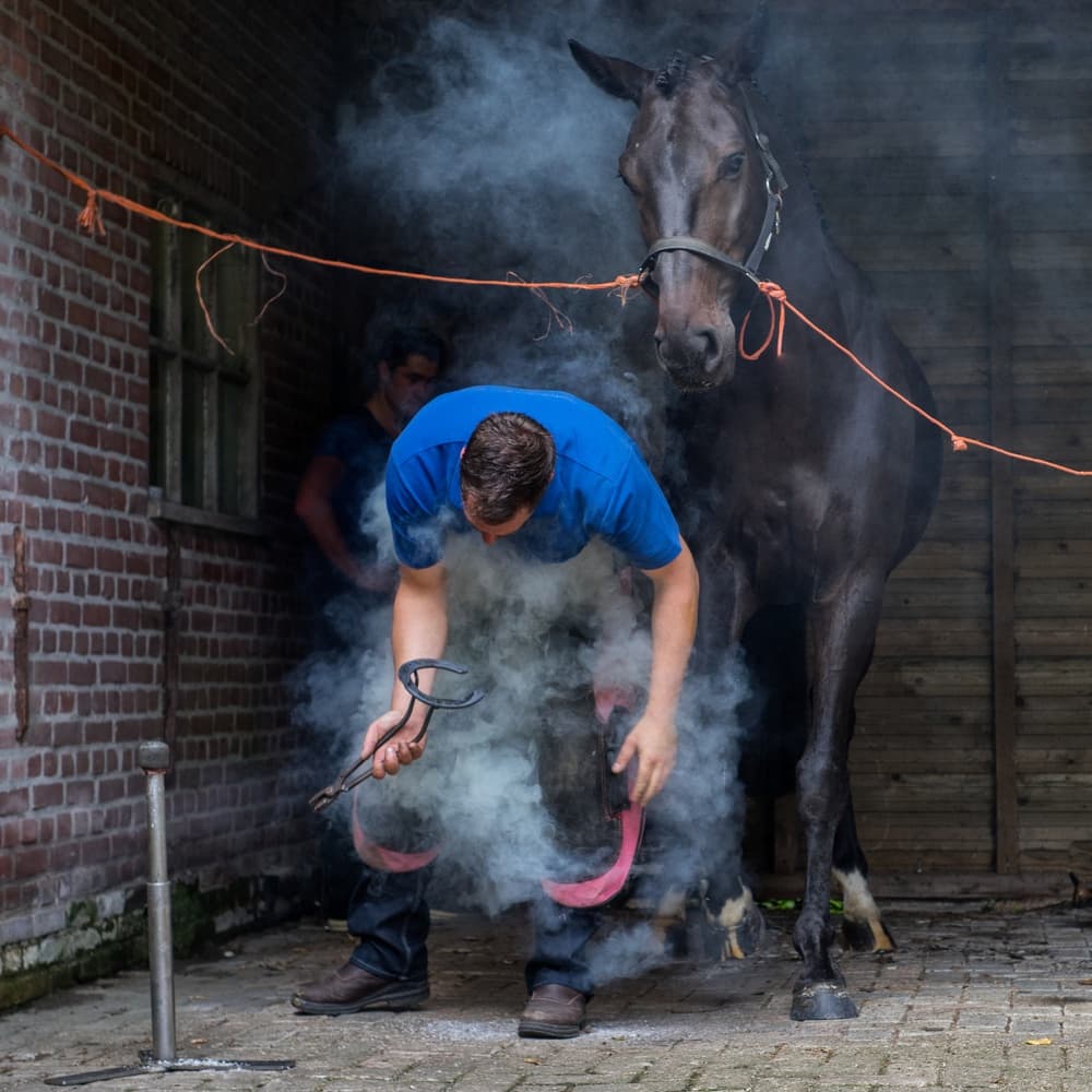 Farrier's Smoky Craft by Gert van den Bosch — canvas wall art