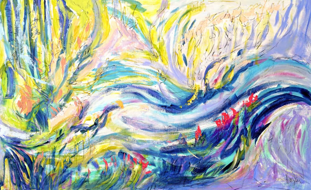 Swirling Vortex by Dorothy Fagan — canvas wall art