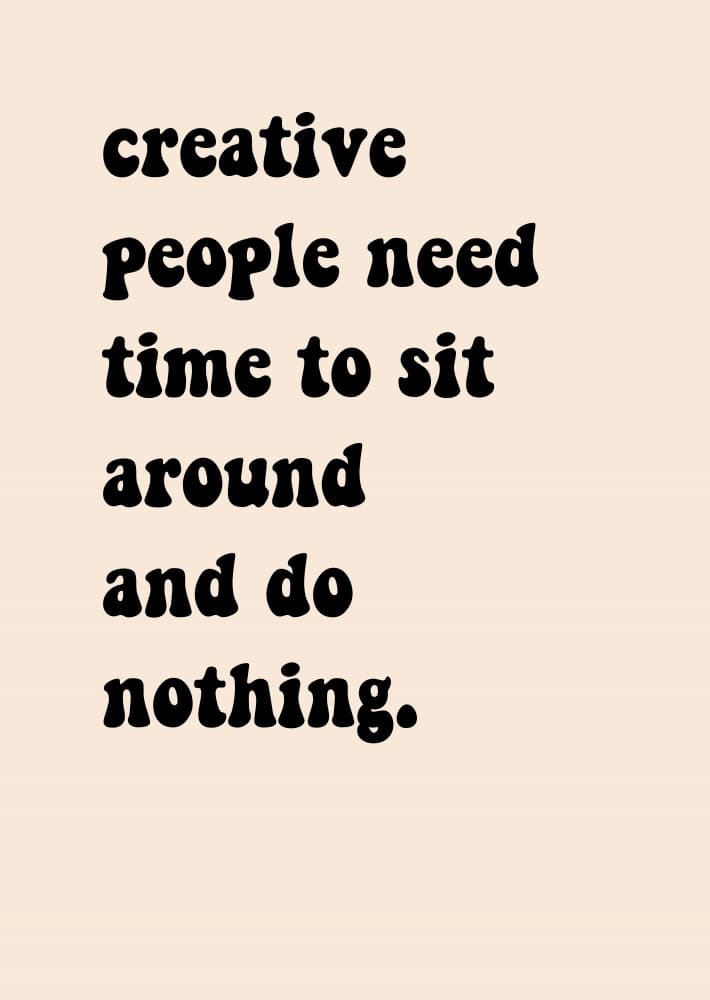 Creative Pause Message by Ute Arnold — canvas wall art