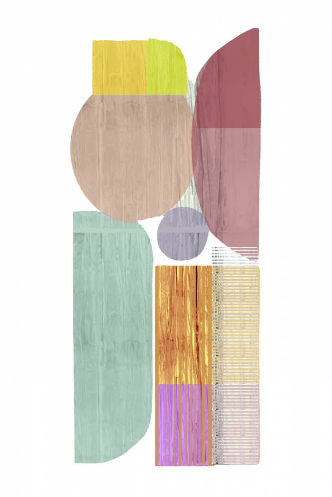 Modern Abstract Shapes by cartissi — canvas wall art