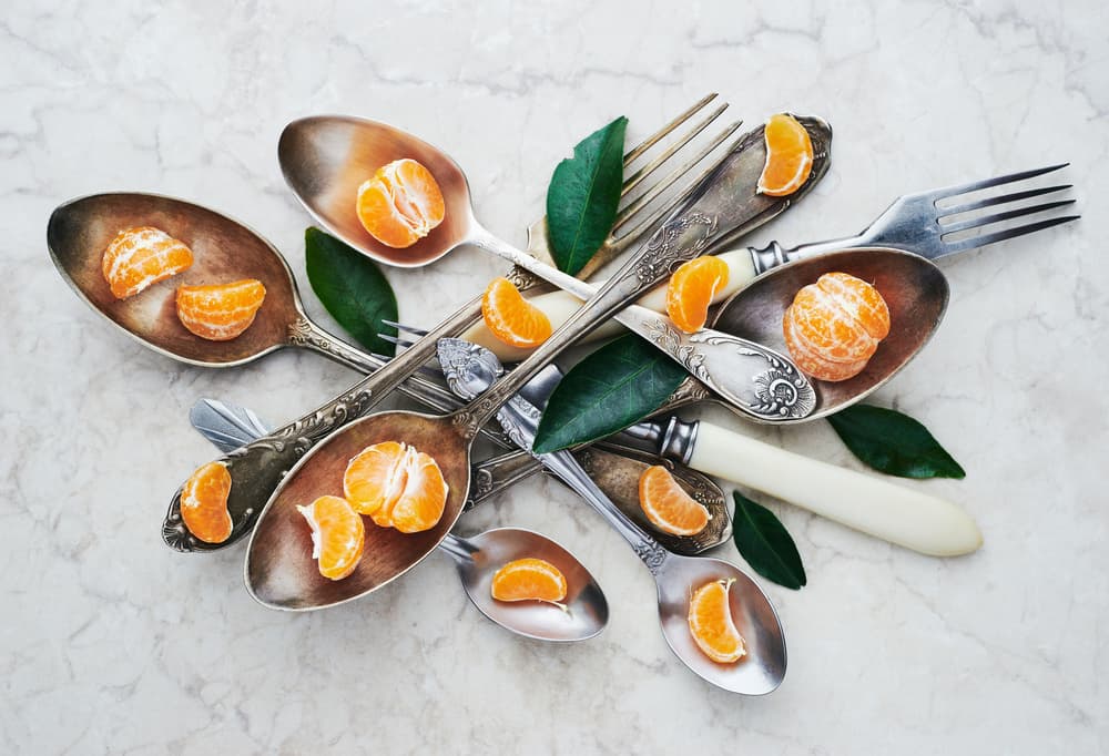 Vintage Citrus Spoons by Karina Aleksandrova — canvas wall art