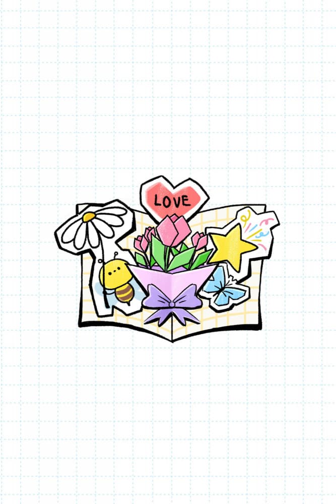 Sweet Love Bouquet by Xuan Thai — canvas wall art