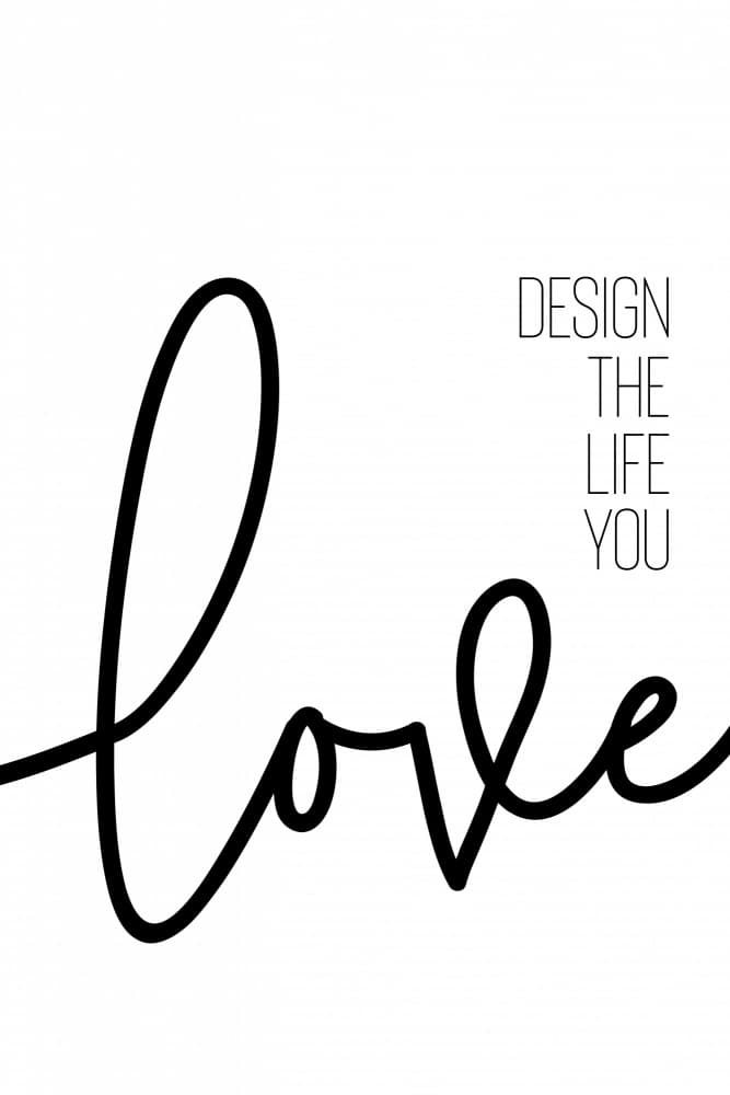 Love Life Design by Melanie Viola — canvas wall art